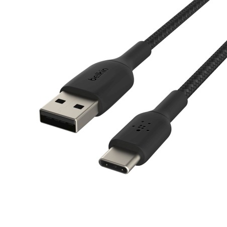 Kabel Belkin BOOST CHARGE, USB-C na USB-A, 2m, črn