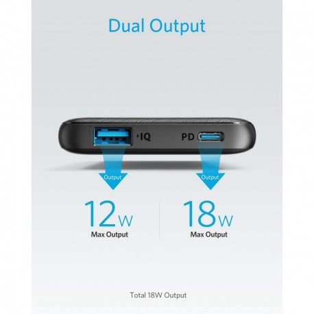 Prenosna baterija Powerbank Anker PowerCore III slim 10000mah, A1247G11