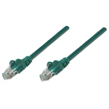 Mrežni kabel Intellinet 2 m Cat5e, CCA, zelen