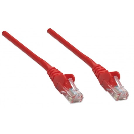 Mrežni kabel Intellinet 7,5 m Cat5e, CCA, rdeč