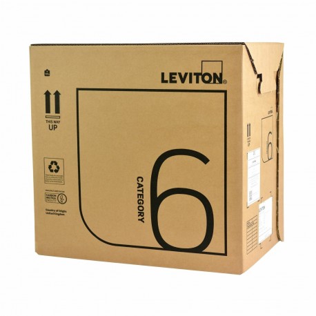Kabel CAT.6+ U/FTP 4x2 AWG23 HF1 Eca 305m vijoličen Leviton 9001045