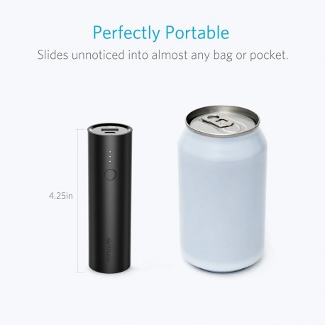 Prenosna baterija Powerbank Anker PowerCore 5.000mAh črna, A1109G11