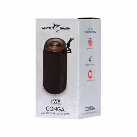Zvočniki WHITE SHARK GBT-808 CONGA, črn