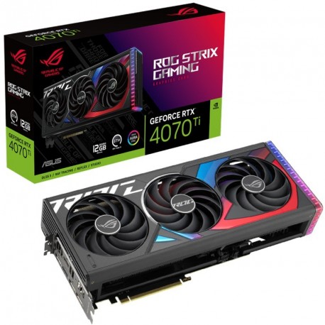 Grafična kartica ASUS ROG Strix GeForce RTX 4070 Ti OC 12GB, 90YV0II0-MONA00