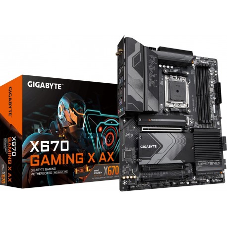 Matična plošča Gigabyte X670 Gaming X AX (X670,AM5,ATX,AMD)