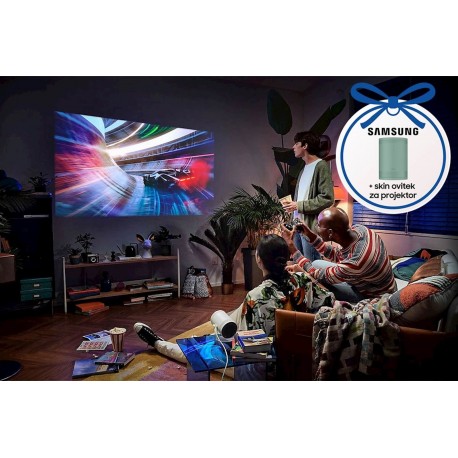 PROJEKTOR SAMSUNG FREESTYLE LSP3BLA + SKIN OVITEK
