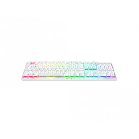 Tipkovnica Razer Deathstalker V2 Pro, Clicky optična stikala, bela