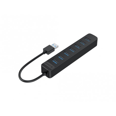 USB hub s 7 vhodi, USB 3.0, 1,5 m, črn, ORICO TWU3-7A-15,