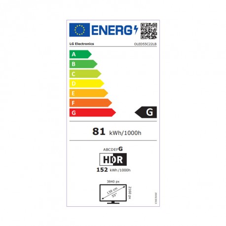 OLED TV 55 LG OLED55C22LB