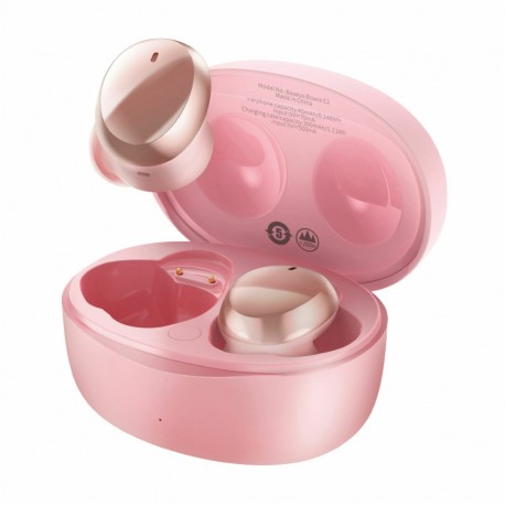 Baseus slušalke Bowie E2 pink bluetooth brezžične z mikrofonom NGTW090004 762008