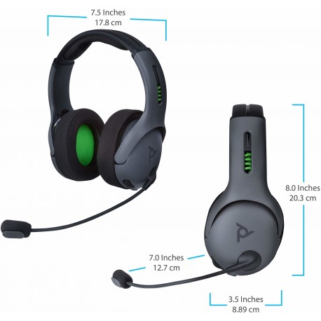 Slušalke PDP LVL50 za XBOX One, sive
