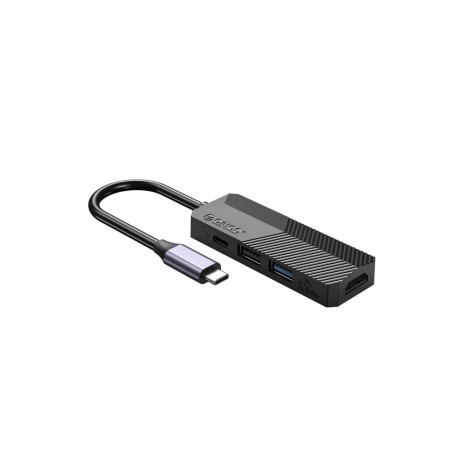 Priključna postaja USB-C, 4 v 1, USB 3.0, USB 2.0, HDMI, USB-C PD, ORICO MDK-4P