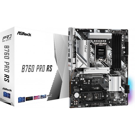 Matična plošča ASRock B760 Pro RS (Intel, LGA1700, DDR5, ATX)