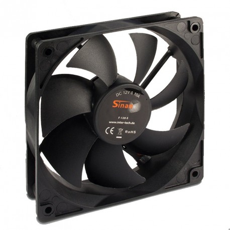 Ventilator INTER-TECH F-120-S 3pin 120mm