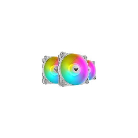Ventilatorji ASUS TUF Gaming TF120 ARGB White Edition 3in1