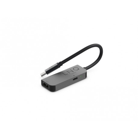 Priključna postaja LINQ 2 in 1, USB-C, HDMI 4K 60Hz, USB-C PD 100W, LQ47999