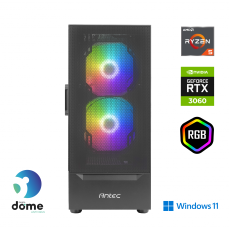 Računalnik ANNI Gamer Advanced R5-5500 / RTX 3060 / 16 GB / 500 GB / W11H