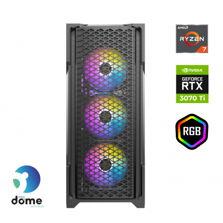 Računalnik ANNI Gamer Extreme R7-7700X / RTX 3070 Ti / 16 GB / 1 TB