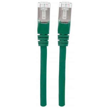 Mrežni kabel Intellinet 3 m Cat6A, CU, Zelen
