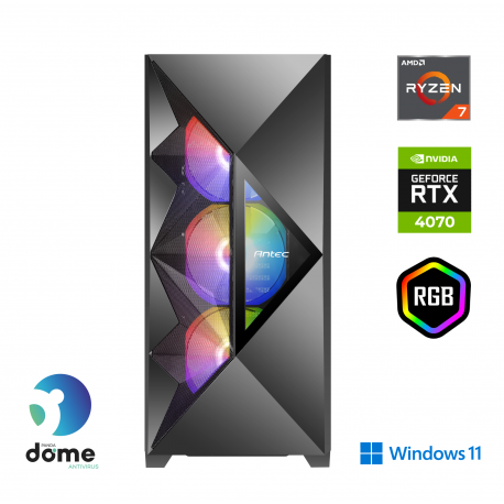 Računalnik ANNI Gamer Extreme R7-7700X / RTX 4070 / 16 GB / 1 TB / W11H