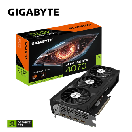 Grafična kartica GIGABYTE GeForce RTX 4070 Windforce OC 12GB GDDR6X