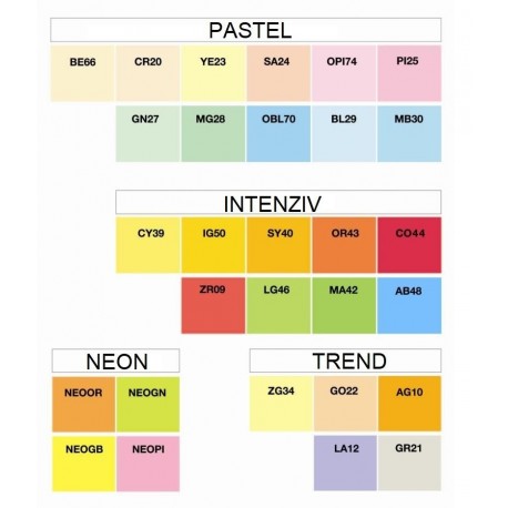 Papir barvni a4 iq pastel 80g