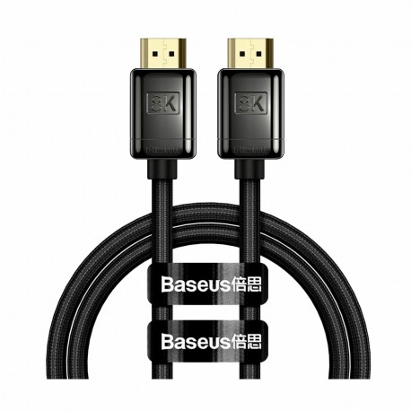 Baseus kabel HDMI 2m HD serija 8K 60Hz črn WKGQ000101 8530176