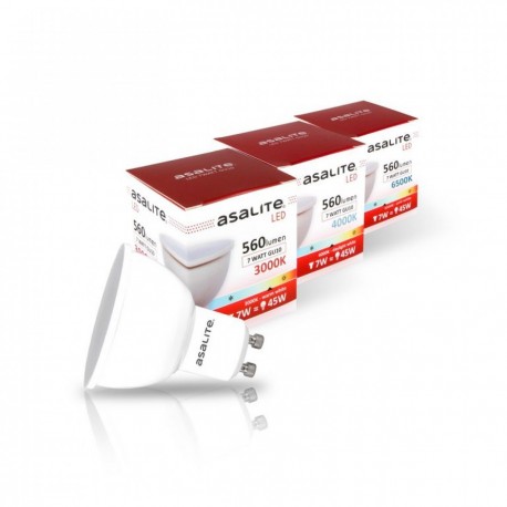 LED sijalka (žarnica) ASALITE LED sijalka GU10 5W 3000K 410lm, ASAL0028