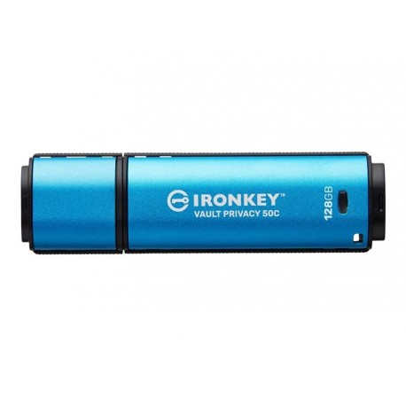 USB ključek KINGSTON 128GB USB-C IronKey Vault Privacy 50C AES-256
