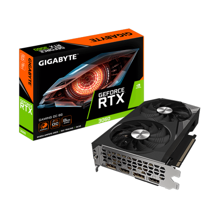 Grafična kartica GIGABYTE GeForce RTX 3060 GAMING OC 8GB, GV-N3060GAMING OC-8G