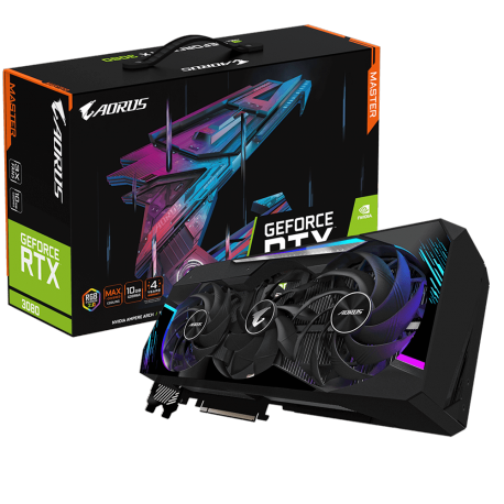 Grafična kartica GIGABYTE AORUS GeForce RTX 3080 MASTER 10GB