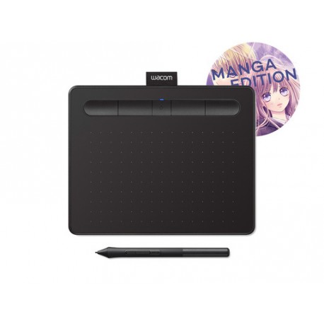 Grafična tablica Wacom Intuos S Bluetooth MANGA, črna