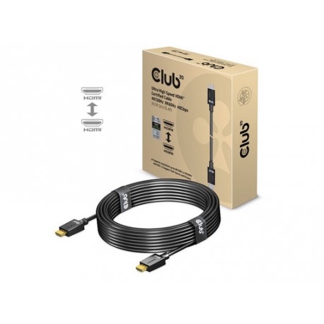 Kabel HDMI v HDMI Club 3D CAC-1375, UHS, 28AWG, 4K@120Hz / 8K@60Hz, 5m,