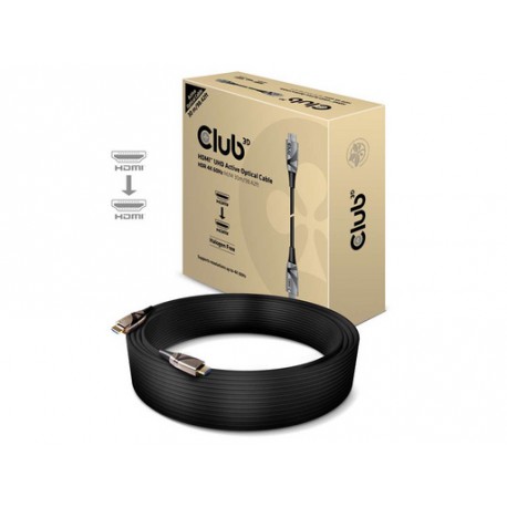 Kabel HDMI v HDMI Club 3D CAC-1390, 4K@60Hz, Hybrid Active Optical, 30m,