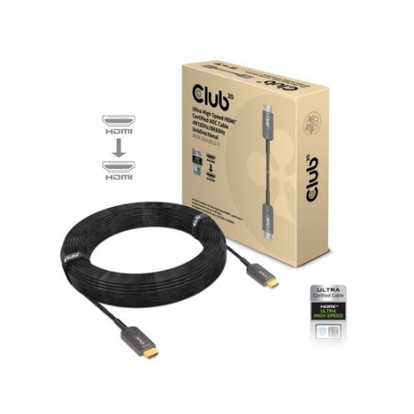 Kabel HDMI v HDMI Club 3D CAC-1379, 8K@60Hz / 4K@120Hz, certificiran, aktivni op