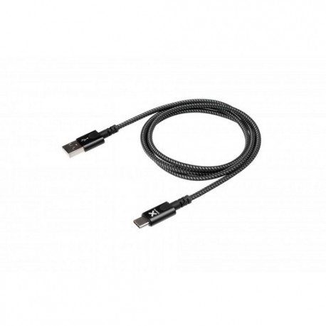 Kabel Xtorm Original USB v USB-C, 1 m, najlon, črn,
