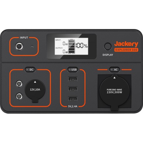 Prenosna baterija Powerbank Jackery Explorer 500 prenosna polnilna postaja - 518