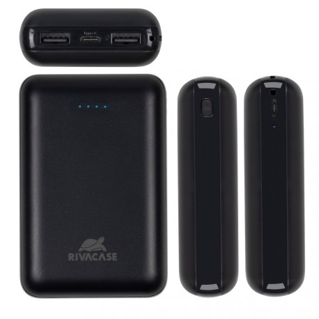 Prenosna baterija Powerbank Rivacase VA2412 10000mAh prenosna baterija, VA2412 B