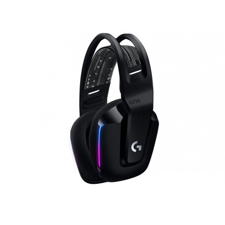 Slušalke brezžične Logitech G733 LIGHTSPEED, črne -ODPRTA EMBALAŽA
