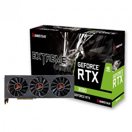 Grafična kartica BIOSTAR GeForce RTX 3080 10GB, VN3806RMT3