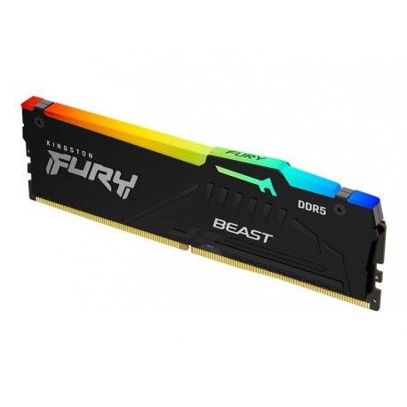 Pomnilnik DDR5 8GB 5200MHz KINGSTON FURY Beast RGB EXPO