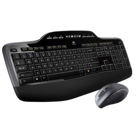 Tipkovnica in miška brezžična Unifying Logitech MK710