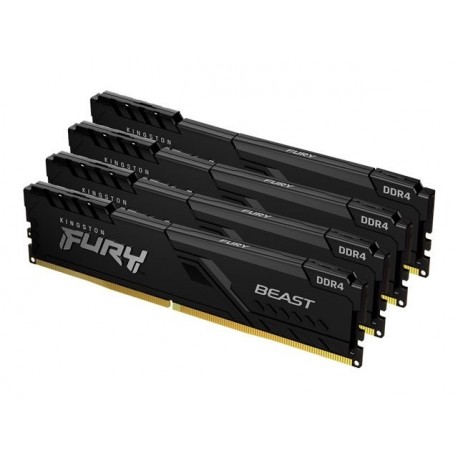 Pomnilnik DDR4 32GB (4x8GB) 3200MHz KINGSTON FURY Beast Black