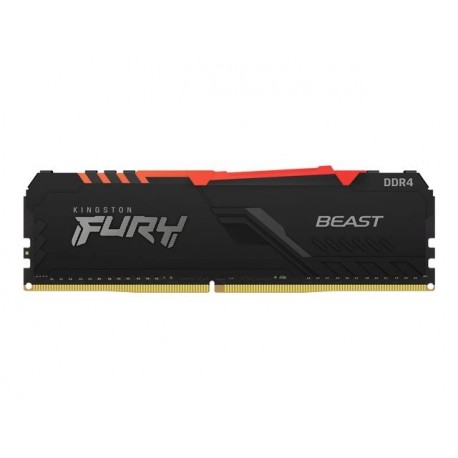 Pomnilnik DDR4 64 GB (4x16GB) 3600MHz KINGSTON FURY Beast RGB