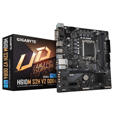 Matična plošča GIGABYTE H610M S2H V2 DDR4, LGA1700, mATX