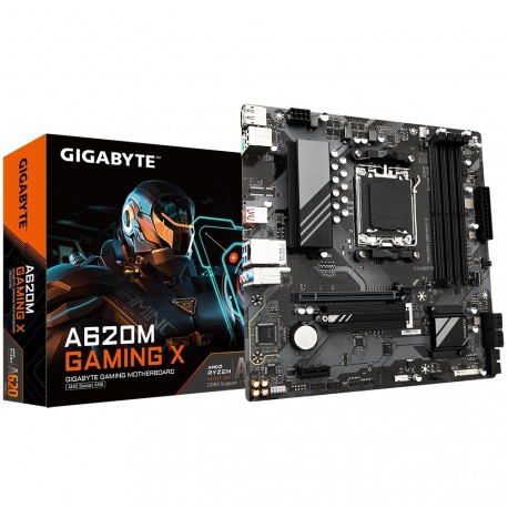 Matična plošča GIGABYTE A620M GAMING X, DDR5, AM5, mATX