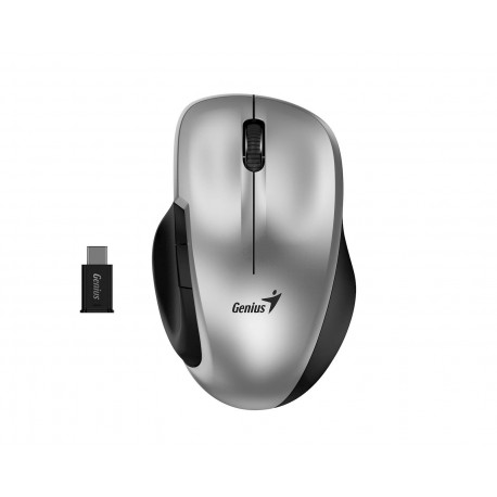 Miška Genius Ergo 8200S WL, srebrna