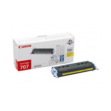 Toner Canon CRG-707Y, yellow