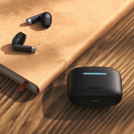 Slušalke bluetooth Baseus Bowie E9, črne