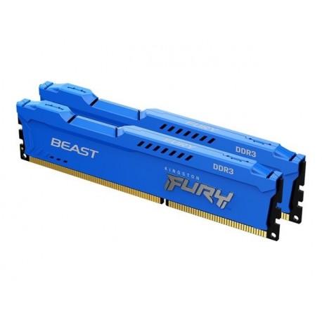 Pomnilnik DDR3 8GB (2x4GB) 1600MHz KINGSTON KF316C10BK2/8 FURY Beast Blue